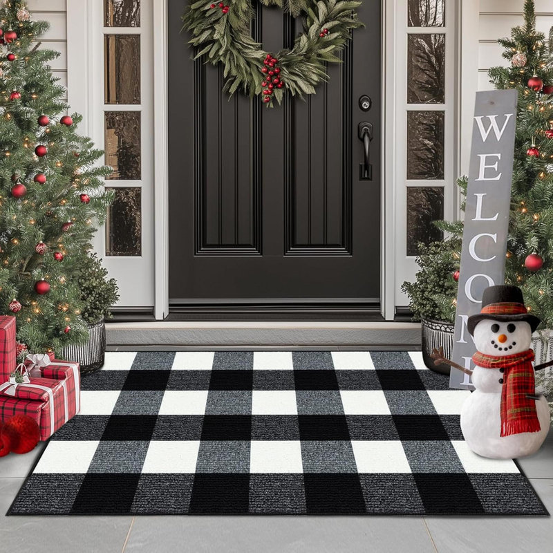 Tapis d'entrée à carreaux Buffalo, L 24 po x L 36 po