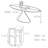 Solid wood multi-layer board dining table set-669171797-669171785