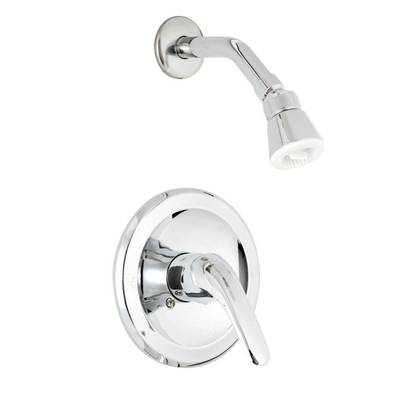 All-In-One Kit with Rough in-Valve, Chrome