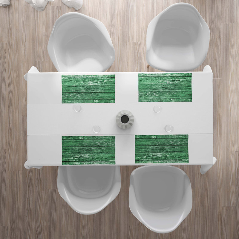 Polyester Abstract Rectangle Placemat