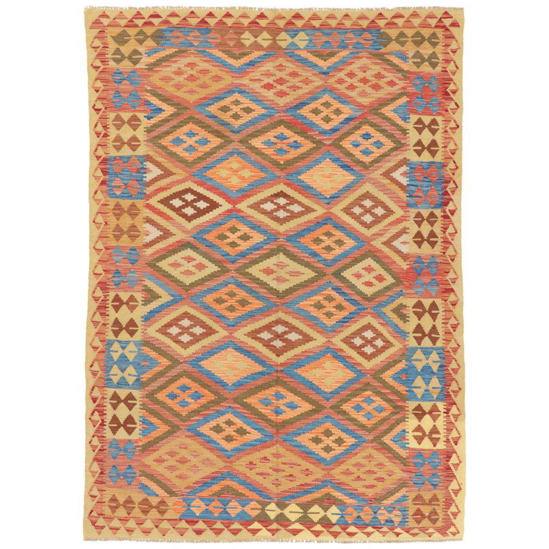 Southwestern Hand Woven 174cm X 247cm Area Rug