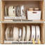 Metal Rectangle Countertop / Cabinet Pot Rack