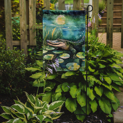 Drapeau de jardin en polyester double face H 15,5 po x l 11,25 po