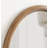 Breezewood Wooden Round Bathroom Wall Mirror-1876740762