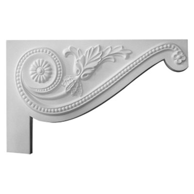 Large Pearl Stair Bracket, Right