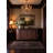 American-Style Vintage Oak Semi-Circular Storage Side Cabinet