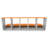 5-Compartment Chicken Nesting Box-2025856243