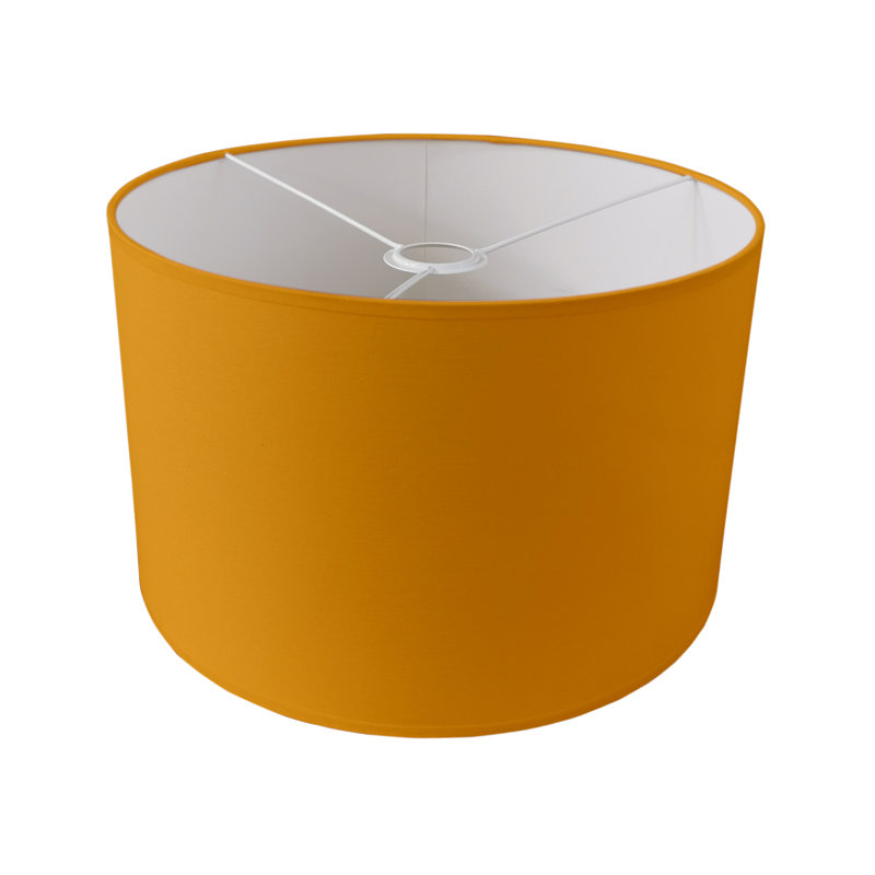 Lauryn 1 - Light White Cylinder Pendant, 27cm H x 45cm W x 45cm D, Dark Green