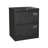 2 Drawer Lateral File Cabinet With Lock, Black Metal Vertical Filing Cabinet For Home Office, Fits Legal, Letter & A4 Size Files-369992178