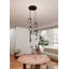 Cadi-Grace 4 - Light Black Cluster Pendant-251785393