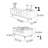French TV stand and coffee table combination