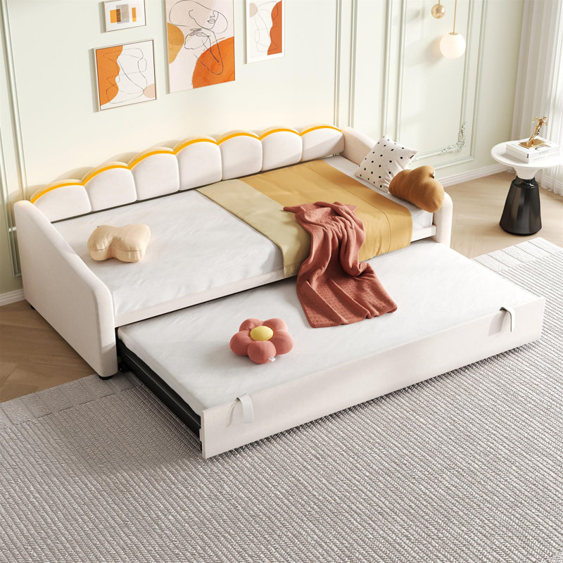 Upholstered with Trundle