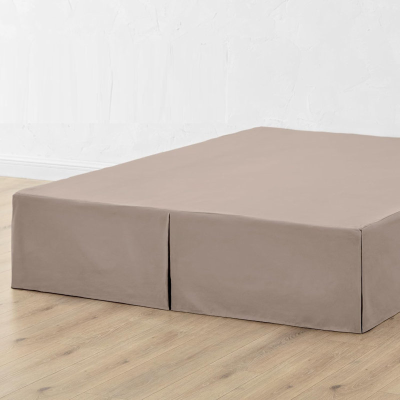 Jupe de lit en microfibre ultra-douce 15 pouces 15 pouces 1800