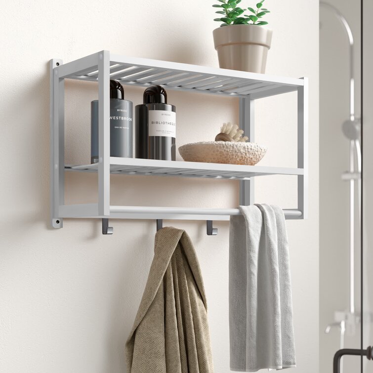 Brunetto Bamboo Bathroom Shelf Rebrilliant Finish: Natural