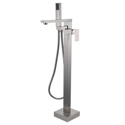Freestanding Tub Filler with Diverter