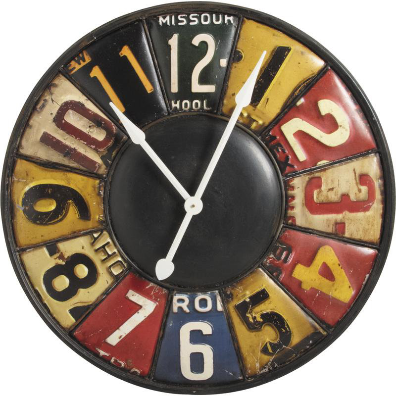 Springdale Metal Wall Clock