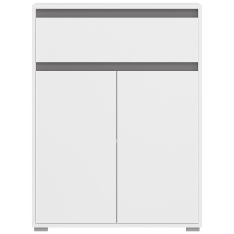 Torino Particle Board Rectangle Accent Cabinet