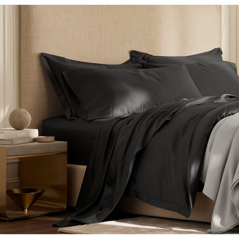 Signature Washed Pillowcase Set, Night, King Pillowcase