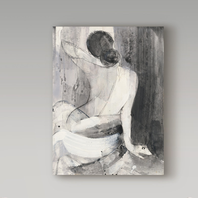 « evening ii », reproduction de peinture à l’acrylique sur toile tendue, H 32 po x l 24 po x P 2 po