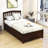 Mashud Twin Size Wood Platform Bed Frame with Trundle-680901633