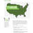 Wall Mounted Recycled Rubber Bulletin Board-3547352-3547354