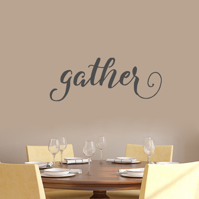 Adhésif décoratif «Gather», Gris foncé