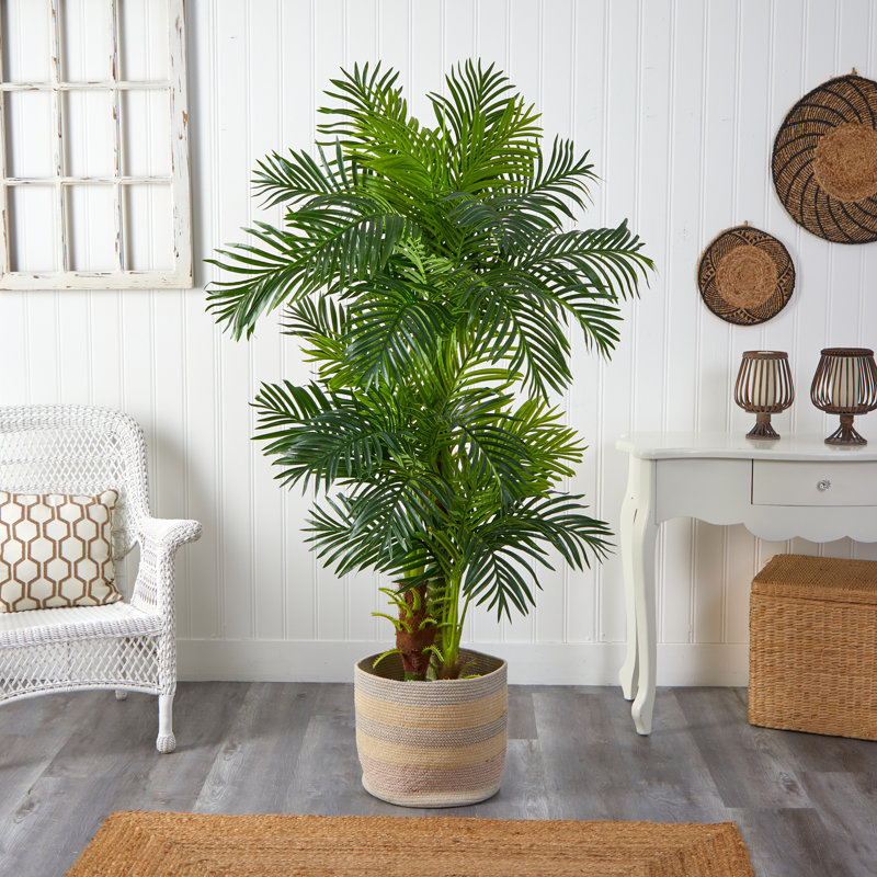 72'' Faux Palm Tree in Planter