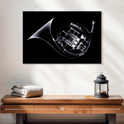 French Horn X-Ray
