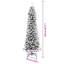 Artificial Christmas Tree with 150 LEDs Green and white 120 cm-382455339