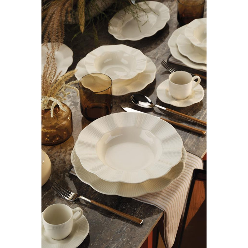 Service de table 50 pièces, service pour 6 Sweetgrove