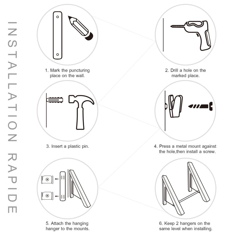 Baltes Aluminum Wall-Mounted Drying Rack