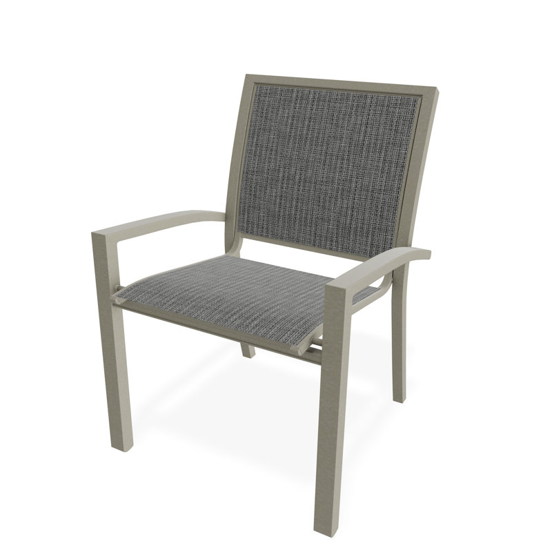 Chaise de café empilable Kendall, Tempête, Ancre
