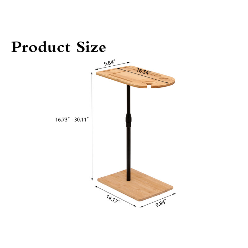 Bamboo Couch Tray Table