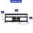 Lory 63" Industrial TV Stand , TV Console, Multifunction Media Console With LED Strip and Built-in Power Outlet-79464590