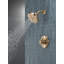 Ensemble de robinet de douche à fonction unique Nicoli, ensemble de garniture de douche avec pomme de douche H2Okinetic et valve-84420491