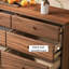 Commode d'appoint simple noyer noir-1114841860