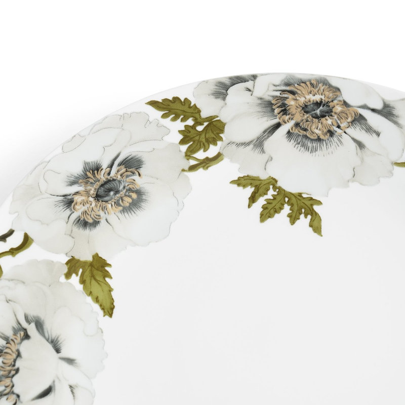 Anemone Handmade Porcelain Dinner Plate