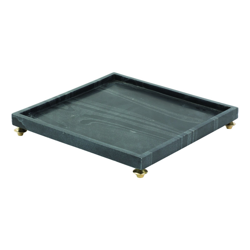 Julia Buckingham Quintessesntial Accent Tray, Black