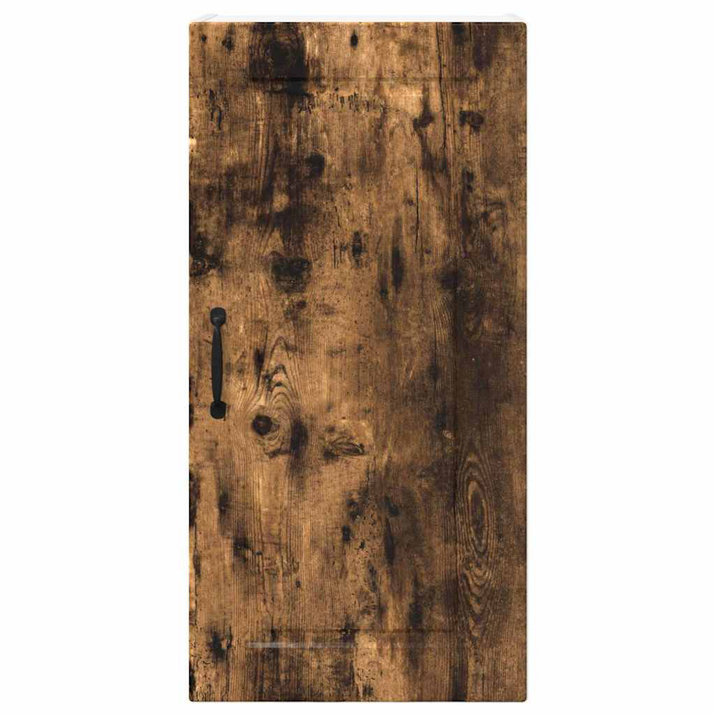 Vidaxl Kitchen Wall Cabinet Smoked Oak 50 X 31 X 80 Cm Engineered Wood