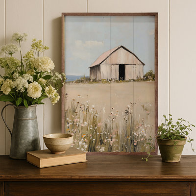 Jolie grange rose par Franklyn Gregory