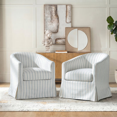 Fauteuil demi-tonneau pivotant Amadou