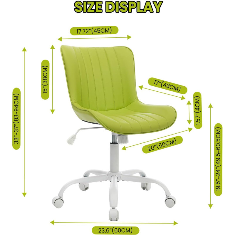 Upholstered Lounge Chair, Green