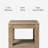Maven Lane Paulo Wooden Side Table-96086756