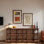 European style open small bookcase