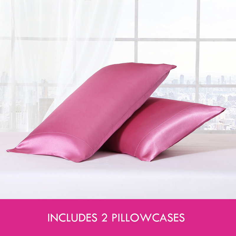 Betsey Johnson Soft Satin Pillowcase Sets, Standard