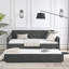 Lit de jour rembourré avec couchette Tyvessa Mid-Century-129598160-129598162