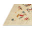 Tapis abstrait beige / rouge / brun-1102867558