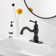 Single-Hole Single-handle Bathroom Faucet with Drain Assembly