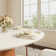 Farmhouse Kitchen Table Round Dining Table Circular For 4/6/8 Gullu Modern