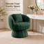 Fauteuil demi-tonneau rembourré rembourré avec coussin-686820947
